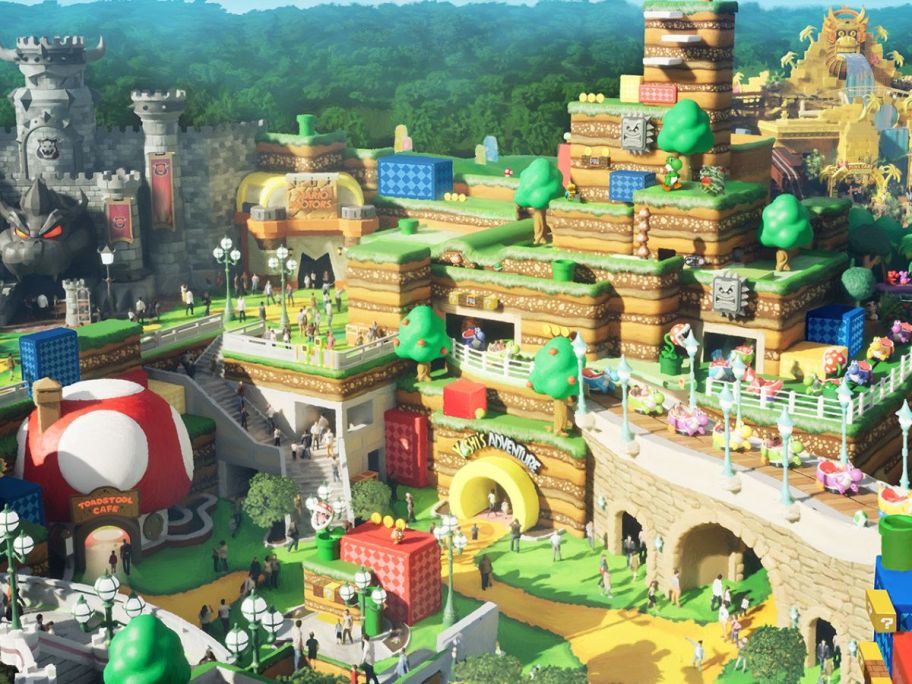 Mario World at Universal Studios Orlando