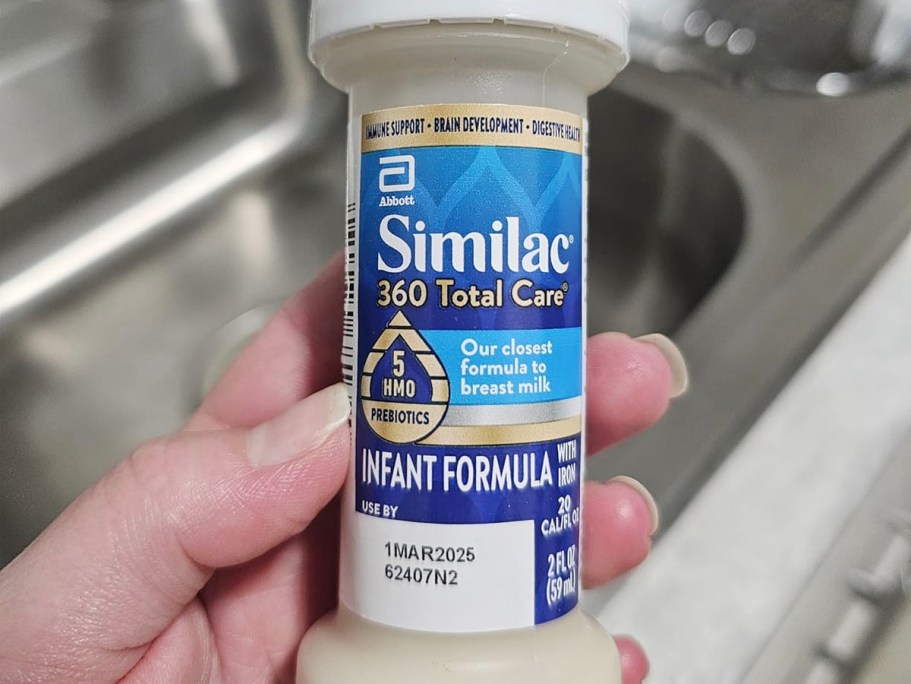 Similac 360 Total Care Infant Formula Bottles 48-Count Only $34.71 Shipped on Amazon (Just 72¢ Each!)