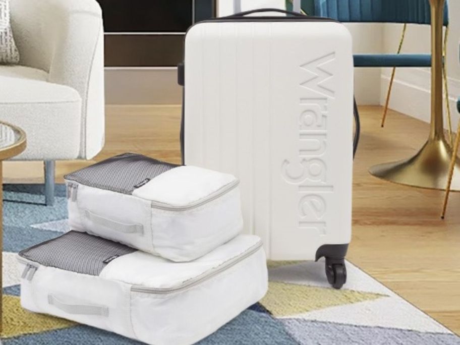 white wrangler luggage