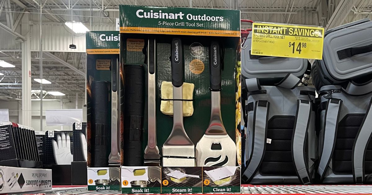 Cuisinart Grilling Tools Set Just $14.98 at Sam’s Club (Regularly $50)