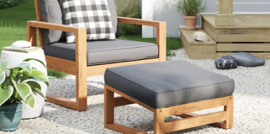Up to 85% Off Wayfair Patio Furniture | Lounge Chair & Ottoman w/ Cushions Only $145.99 Shipped