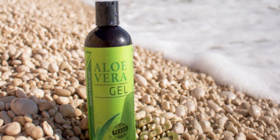 Organic Aloe Vera Gel Only $12.71 Shipped on Amazon (Reg. $25) | Over 56K 5-Star Reviews!