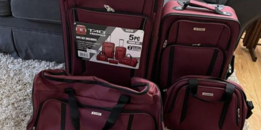 Up to 70% Off Macy’s Luggage | 5-Piece Set Only $71.99 Shipped (Reg. $240)