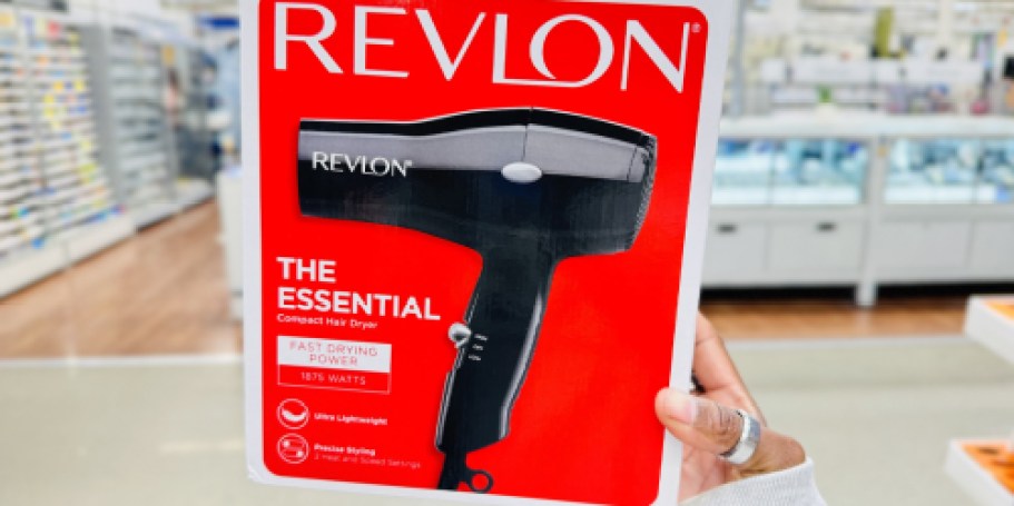 Revlon Compact Hair Dryer Only $10.97 on Walmart.com (Great for Traveling!)