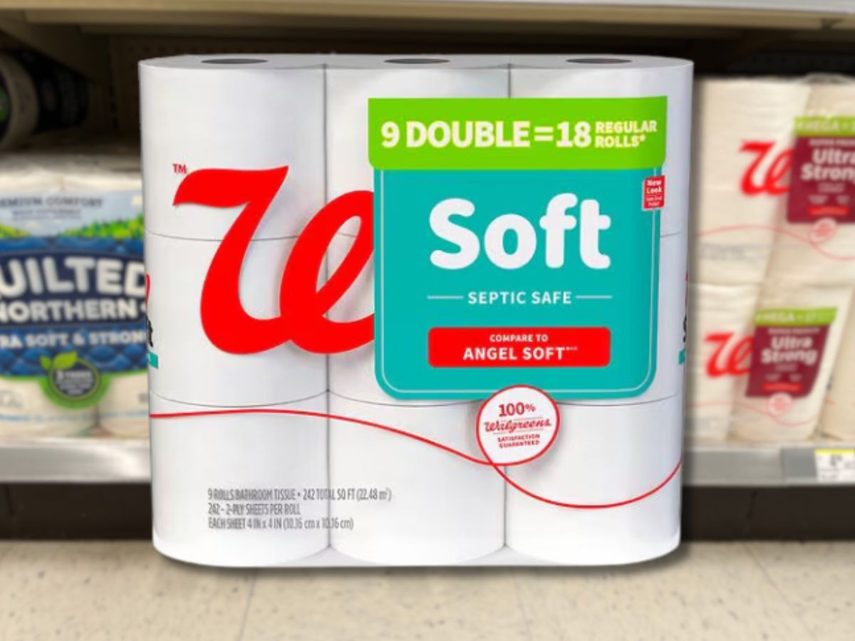 Toilet Paper, Paper Towels & More for $1.77 Each at Walgreens (Today Only!)
