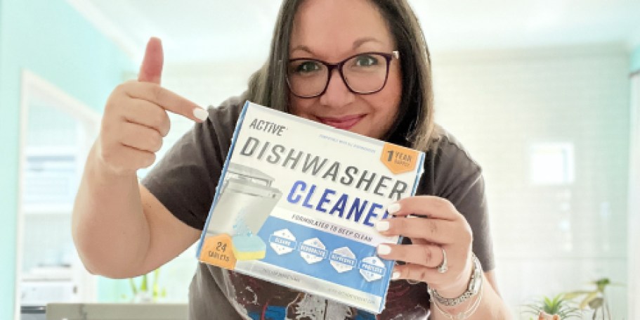 Active Dishwasher Cleaner 1-Year Supply Just $9.59 Shipped for Prime Members (Reg. $20)
