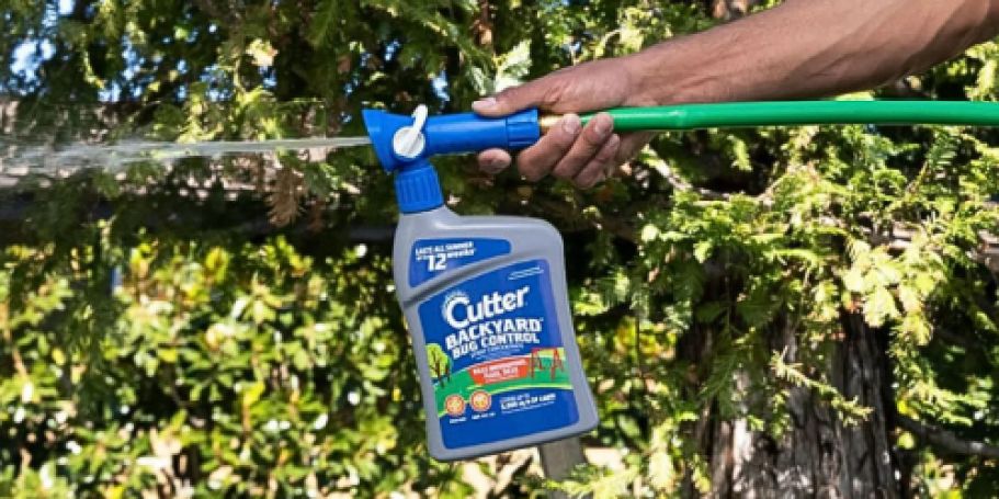 Cutter Backyard Bug Control Spray Only $3.85 After Walmart Cash (Reg. $11)