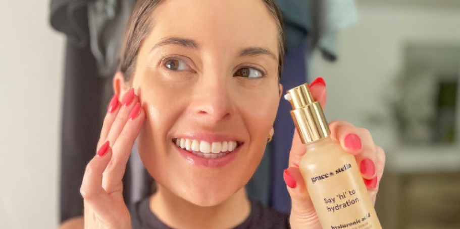 Grace & Stella Hyaluronic Acid Serum Only $8 on Amazon