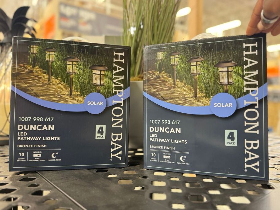 2 Boxes of Hampton Bay Duncan Solar Lights