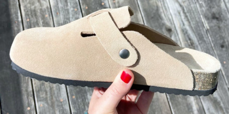 Quince Suede Clogs Only $59.90 Shipped (Over $100 Less Than Birks!)