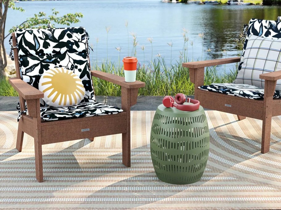 Room Essentials 20x43 Outdoor Chair Cushion