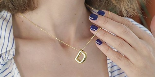 Trendy Bubble Initial Necklace Only $5.99 on Amazon (Mother’s Day Gift Idea!)