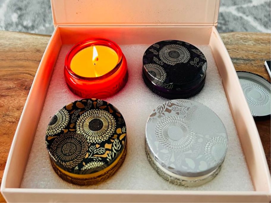 Adele Gourdain Aromatherapy Candle 4-Piece Gift