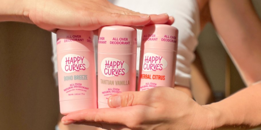 Say Goodbye to Chafing! Save on Happy Curves Cruelty-Free Personal Care Products on Amazon