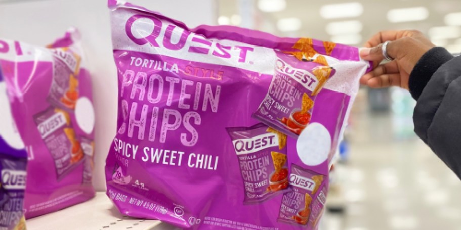 Quest Protein Chips 12-Count Just $16 Shipped on Amazon (Reg. $30)