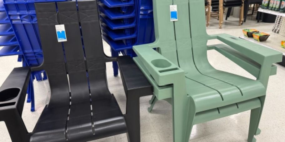Stackable Adirondack Chairs w/ Cup & Phone Holders Just $15 at Target – Today ONLY