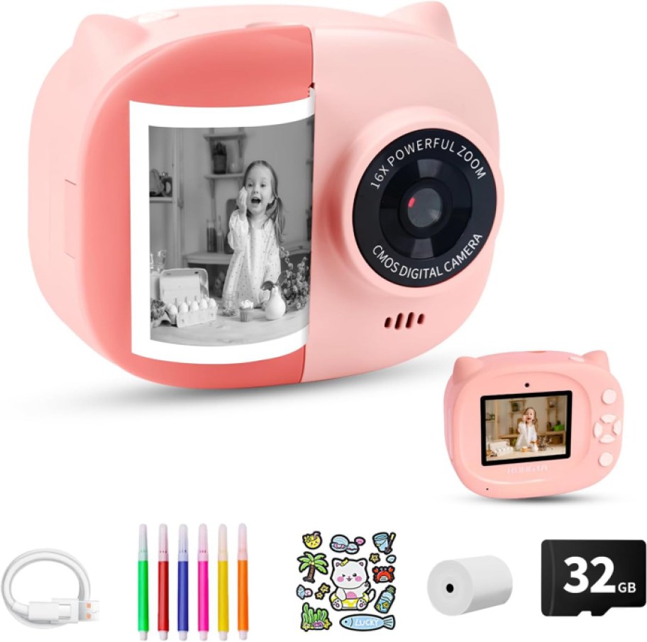 kids digital camera and accessories