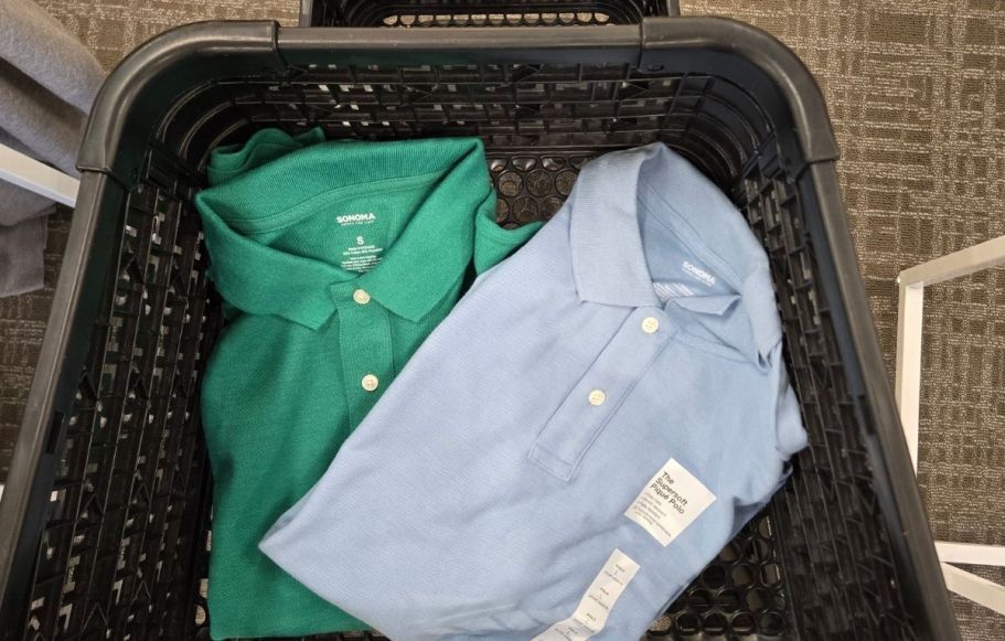 Men’s Polo Shirts from $6.99 on Kohls.com | Easy Gift for Dad