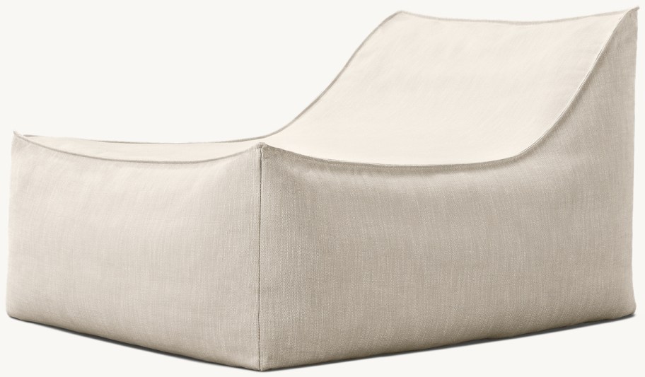 beige lounge chair 