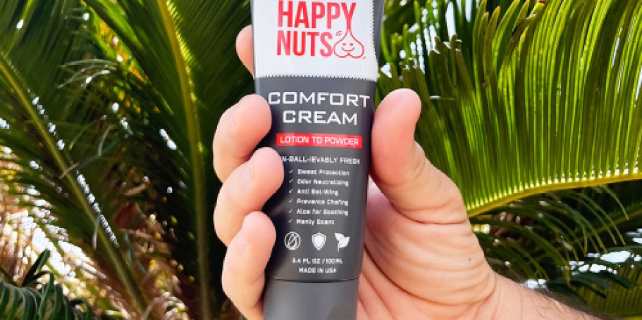Happy Nuts Comfort Cream Only $8.99 Shipped on Amazon (Reg. $15)