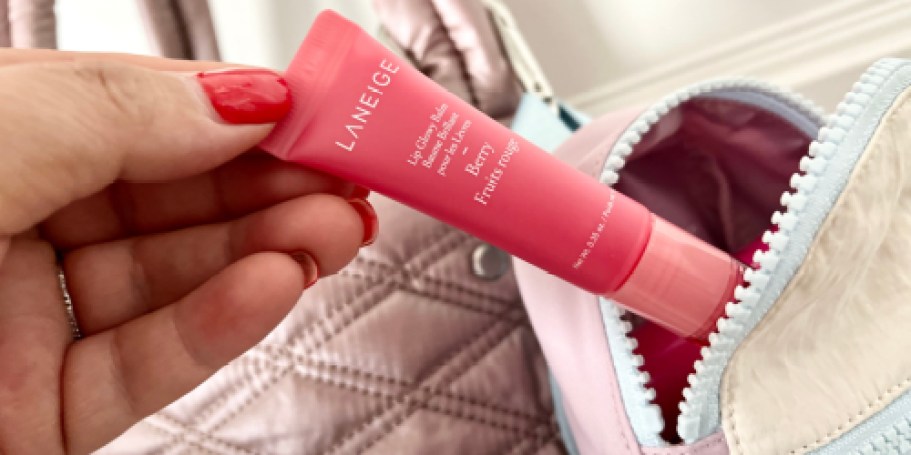 Laneige Lip Glowy Balm 3-Pack Just $28.79 Shipped for Amazon Prime Members ($9.60 Each!)