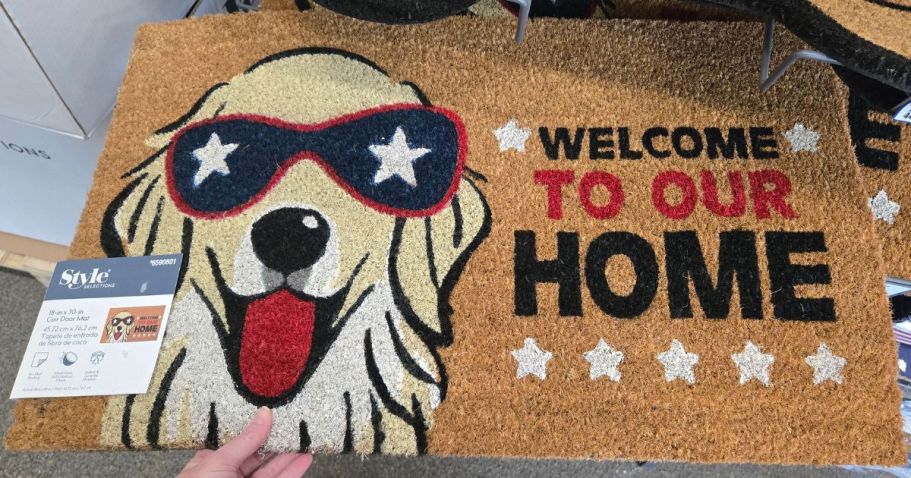 Lowe’s 4th of July Finds | Patriotic Doormats Only $12.98 & More
