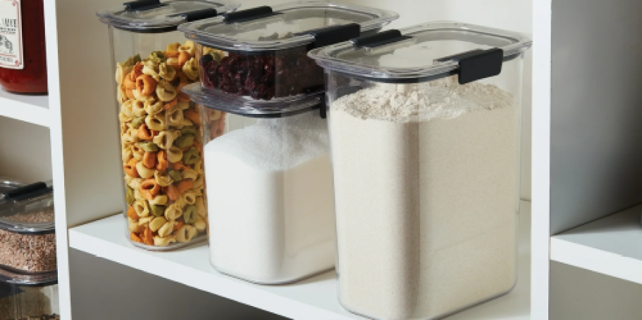Rubbermaid Brilliance 8-Piece Food Storage Set Just $28.49 on Amazon (Reg. $50)
