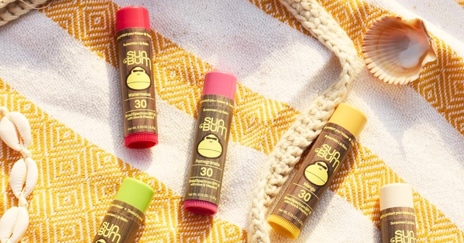 Sun Bum Lip Balm Only $1.79 Shipped on Amazon (Reg. $4)