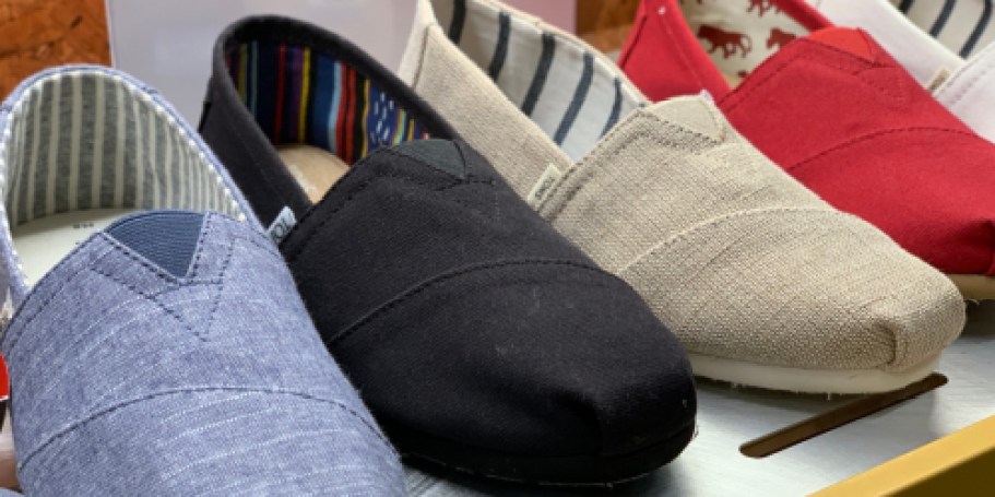 TOMS Classic Canvas Shoes Just $14.98 on SamsClub.com