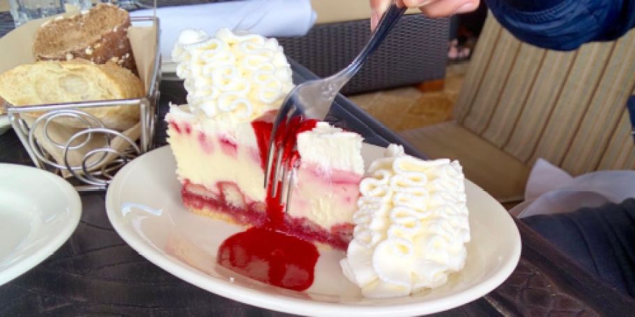 New Cheesecake Factory Rewards = Free Slices Now & Maybe All Year!