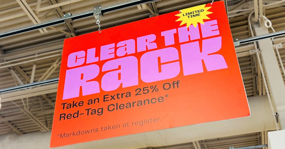Nordstrom Rack’s Clear the Rack Event – Up to 80% Off Clearance Ends Soon!