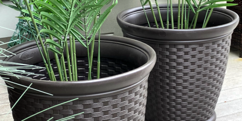 Large Suncast Planters 2-Pack Just $28 (Regularly $70)