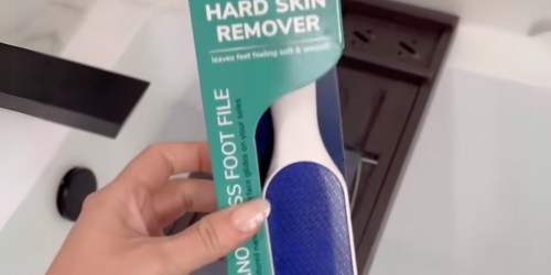Dr. Scholl’s Glass Foot File ONLY $5.99 Shipped on Amazon | Over 9K 5-Star Ratings