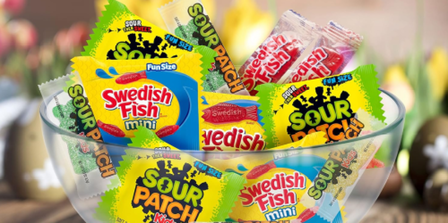 Swedish Fish & Sour Patch Kids Easter Candy 140-Count Bag Only $11 Shipped on Amazon