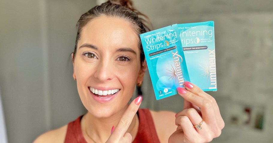 Lumineux Teeth Whitening Strips 18-Pack Only $16.69 Shipped on Amazon