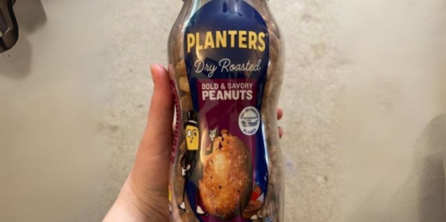 Planters Dry Roasted Peanuts 16oz Jar Only $1.90 Shipped on Amazon
