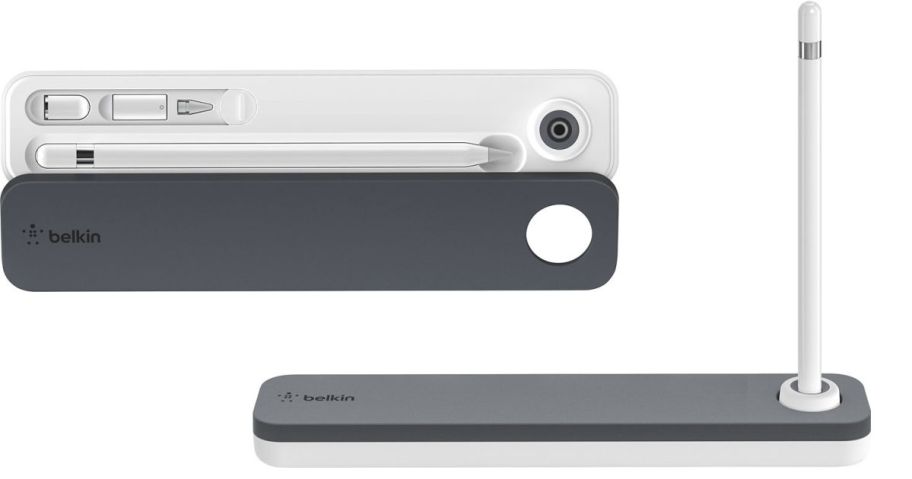 two views of an Apple pencil case