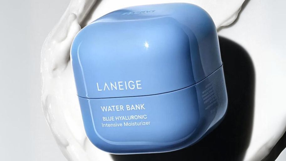 a jar of laneige water bank moisturizer