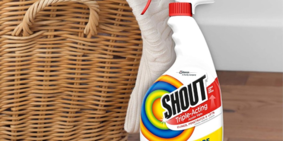 Shout Stain Remover Spray Just $2 Shipped on Amazon