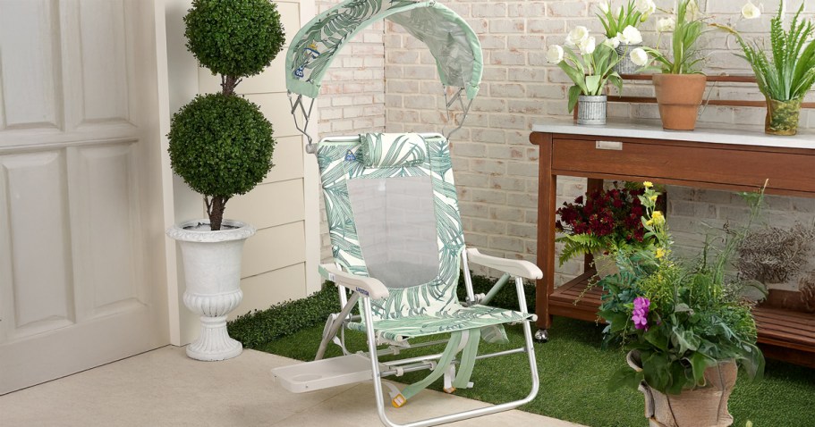 GCI Outdoor Beach Chair w/ Tray & Sunshade from $64.98 Shipped (Reg. $121)