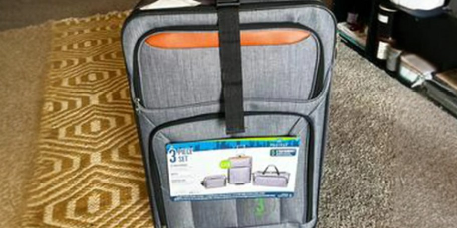Protege 3-Piece Luggage Set Just $24 on Walmart.com + More