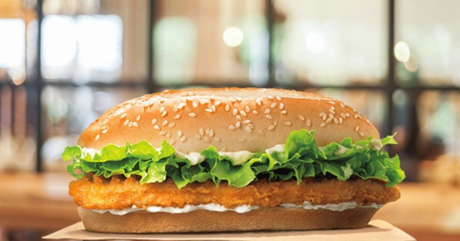 FREE Burger King Chicken Sandwich w/ $1 Purchase – Today Only!