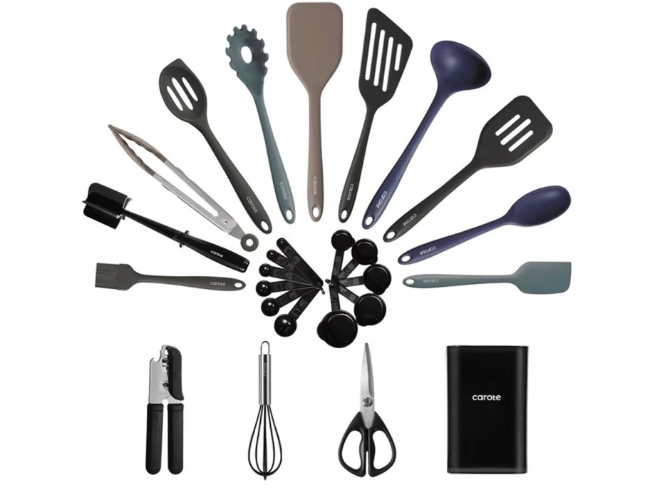 carote silicone utensils
