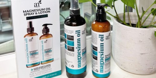 Magnesium Oil Spray AND Lotion Set Only $11.96 Shipped on Amazon (Reg. $30)