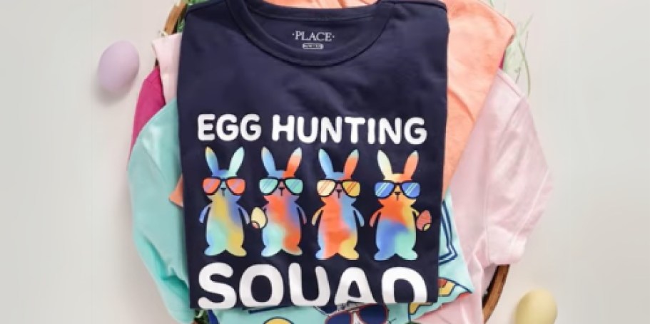 Up to 85% Off The Children’s Place Easter Clothing | Tees JUST $1.59!