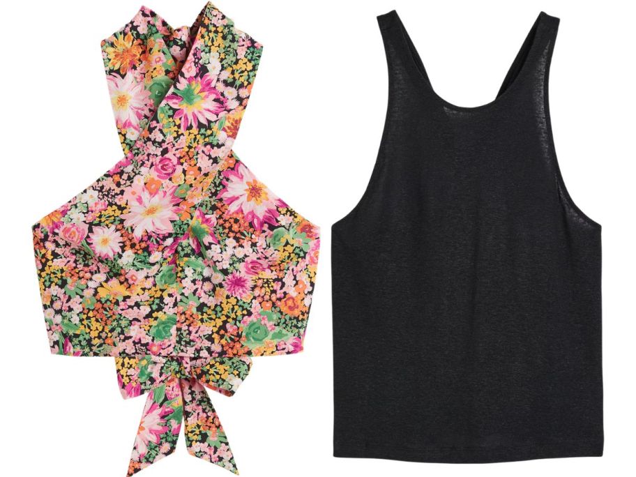 2 women's tanks tops from H&M 