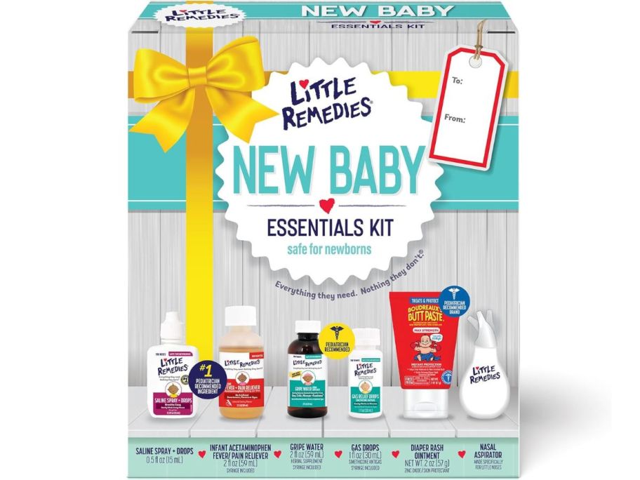 Stock image of Little Remedies New Baby Essentials 6-piece Kit