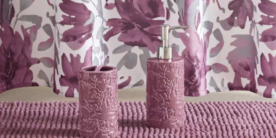 Kohl’s 16-Piece Bath Sets Only $10 (Reg. $40) | Includes Shower Curtain, Rug, & More