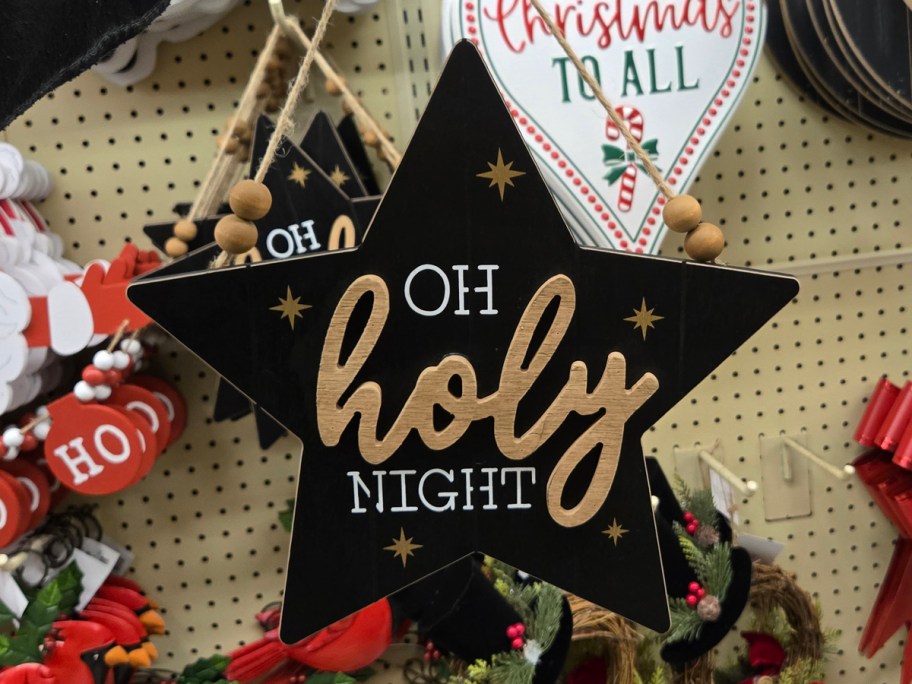 Oh Holy Night Christmas Wall Decor