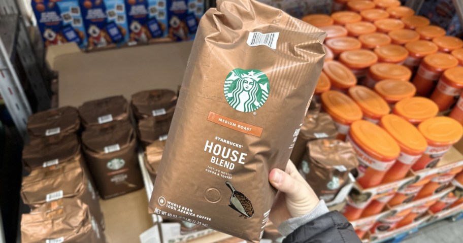 40oz bag of starbucks house blend coffee in sam's club